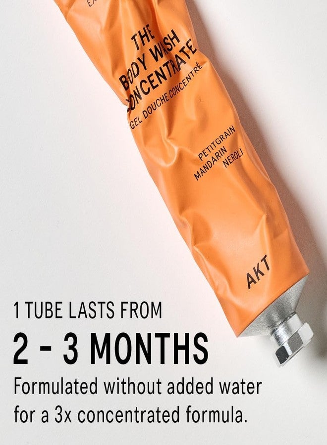 AKT The Body Wash Concentrate 3.4 Fl Oz, Natural Shower Gel with Skin-Balancing Prebiotics, Body Wash Women & Men, with Olive Squalane & Vitamin E, Sc.01 Orange Grove, All Genders - Image 4